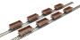 13 Ton high sided steel open wagon with smooth sides in BR bauxite (early) E281227